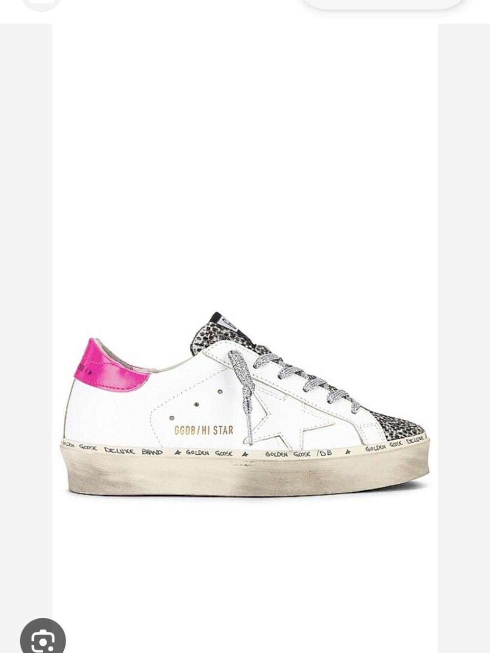Golden Goose Super-Star Hi Star Size 39